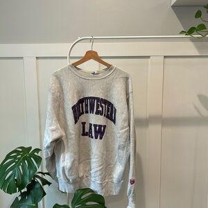 Vintage Northwestern Law Sweater